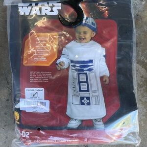 Disney Star Wars R2-D2 Kids Costume - White and Blue